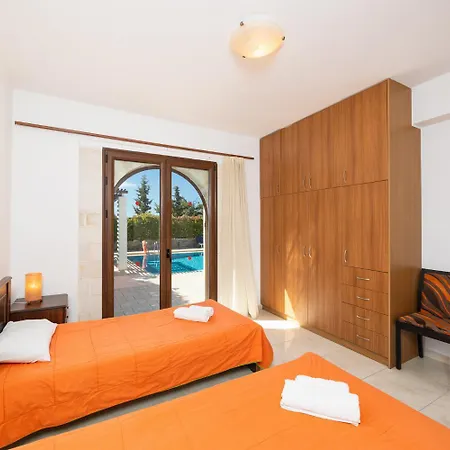 Villa Nikolas Large Private Pool Ac Wifi
