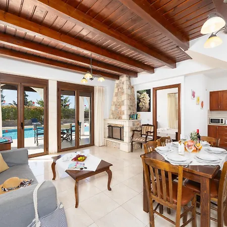 Villa Nikolas Large Private Pool Ac Wifi *
